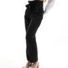 New Look Paperbag Waist Formal Trouser In Black For Women