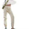 New Look Cuffed Cargo Trouser In Stone For Women Neutral