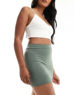 New Look Skort In Khaki For Women