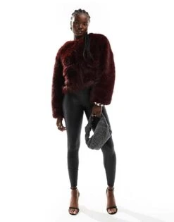 New Look Wet Look Leggings In Black For Women