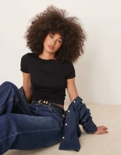 New Look Baby T-shirt In Black For Women